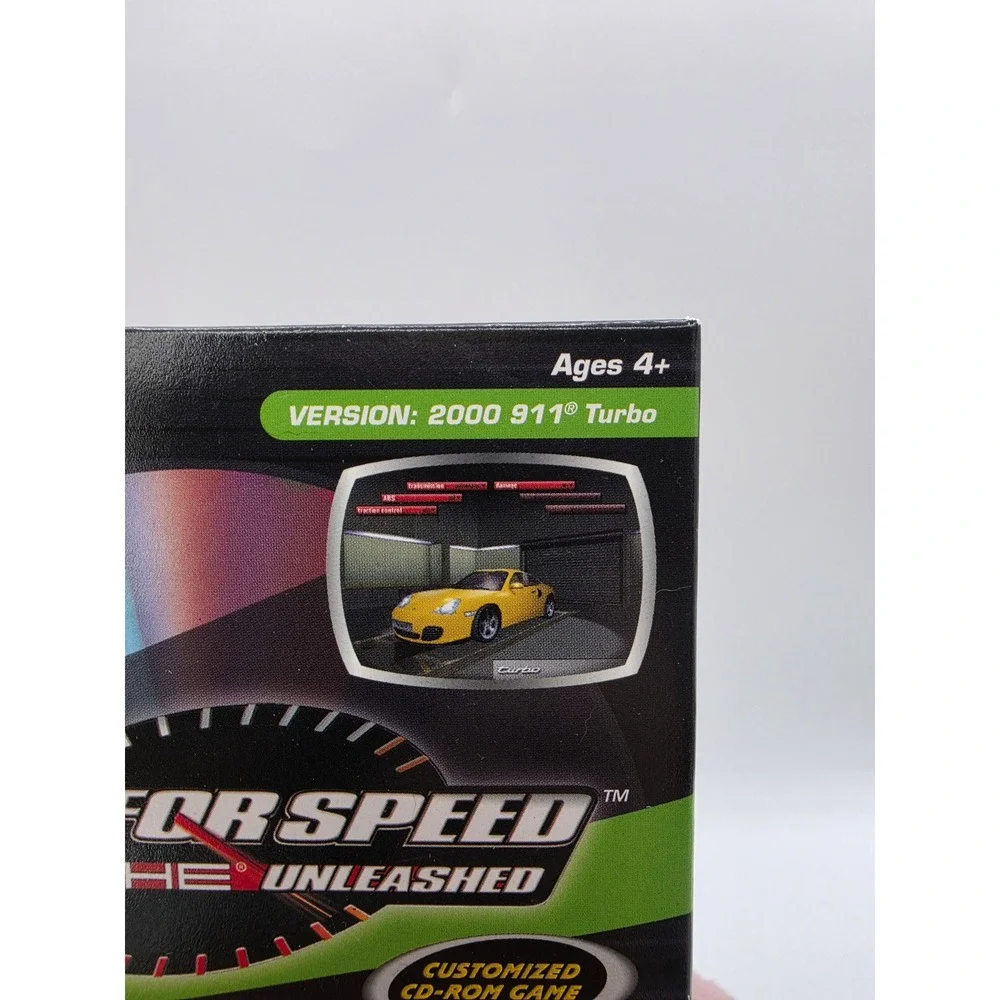 Texaco Need for Speed Porsche Unleashed PC Game & #28 Havoline Diecast 1:64 Car